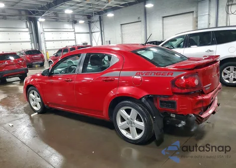 2013 Dodge Avenger Se z USA, uszkodzony, nr VIN 1C3CDZAB4DN644376